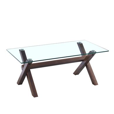 Mesa Centro Vidrio L2 110x60x45 caf
