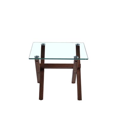 Mesa lateral Vidrio L2 55x55x44 caf