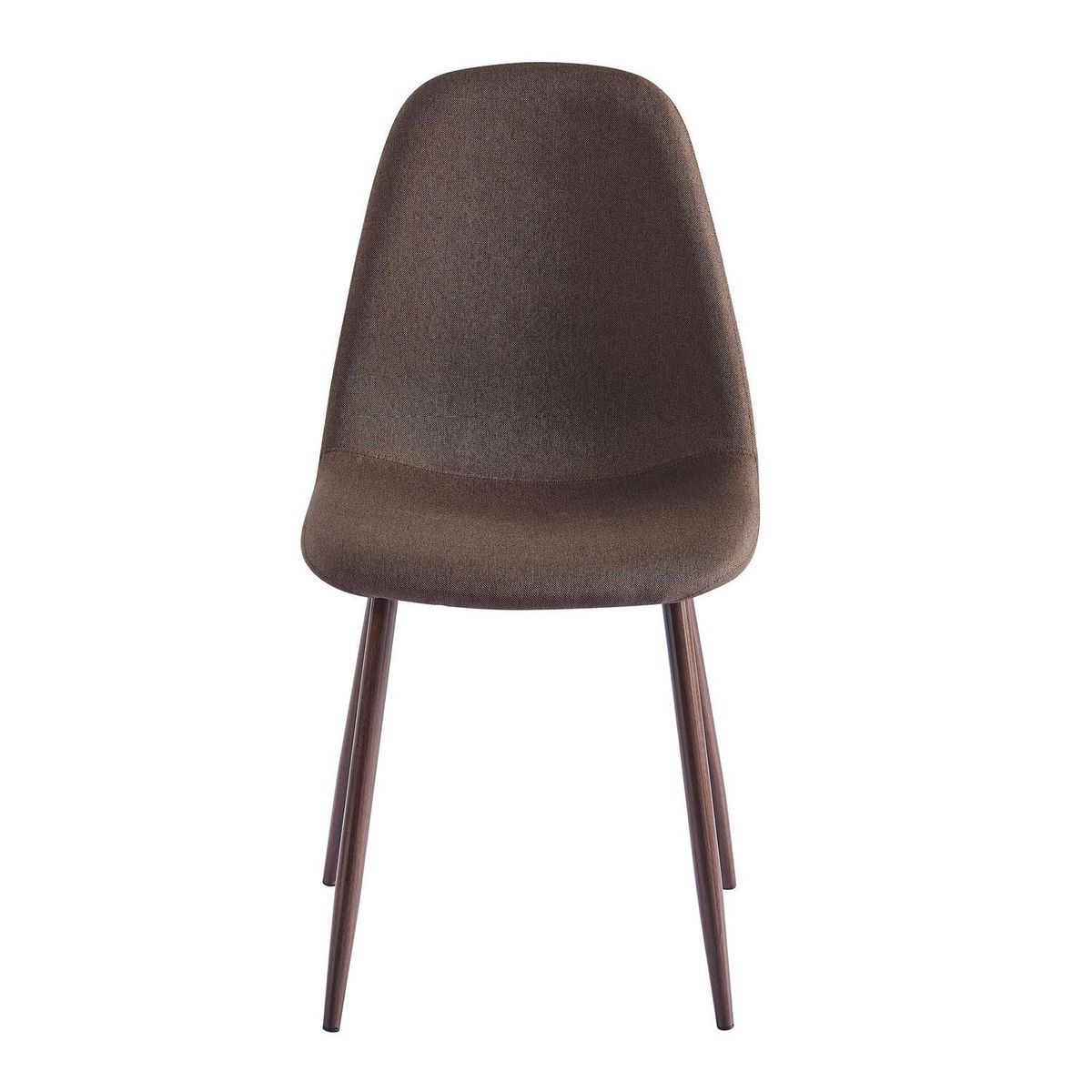 JACOBSEN - Pack 2 Sillas Melisa Café 85x45x53 cm