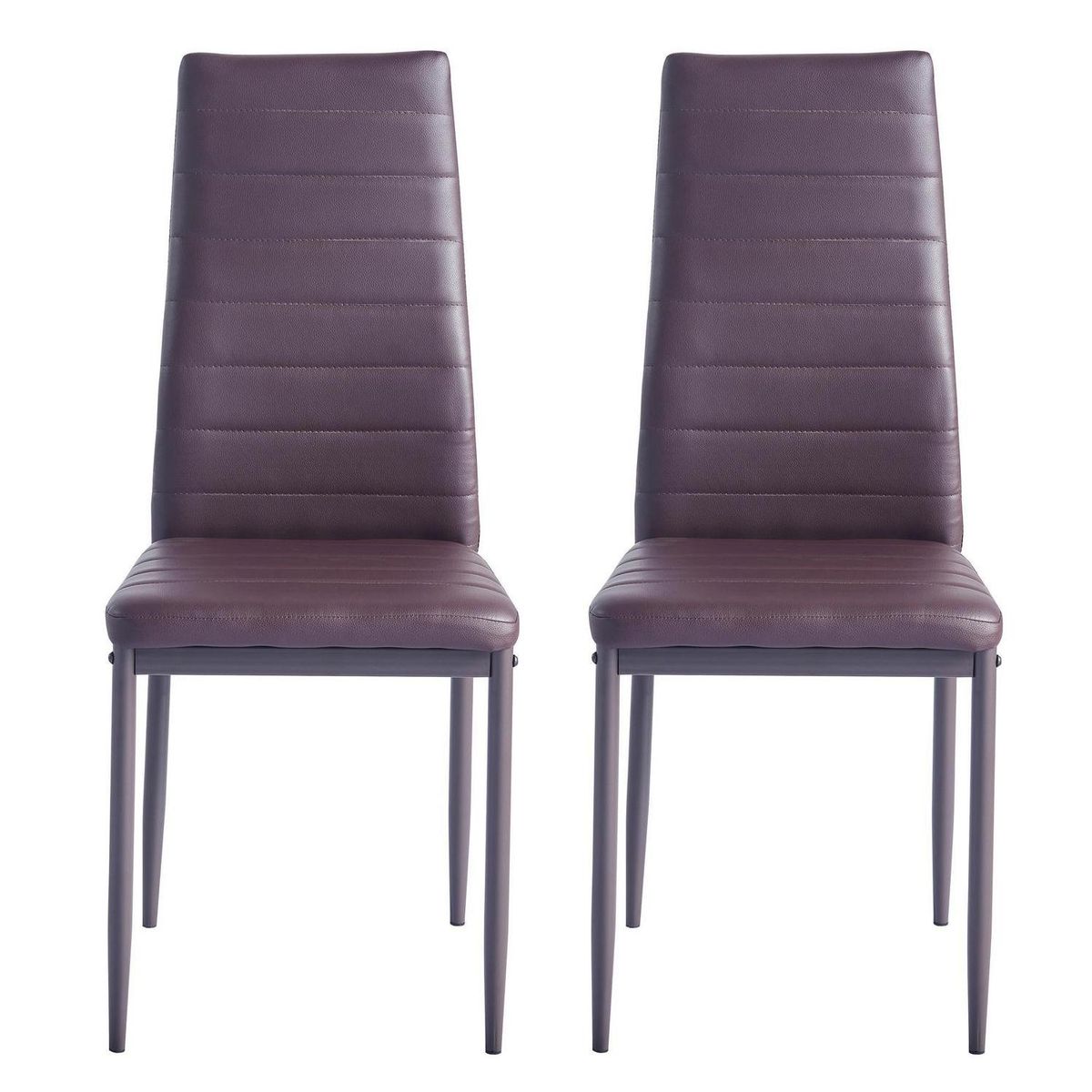 JACOBSEN - Set 2 Sillas Café 97x47x50 cm