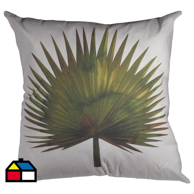 ATMOSPHERA HOME - Cojín follaje palmeto 55x55 cm