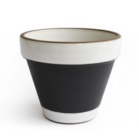 Set 3 Maceteros Kony de Arcilla 15x19 cm Blanco