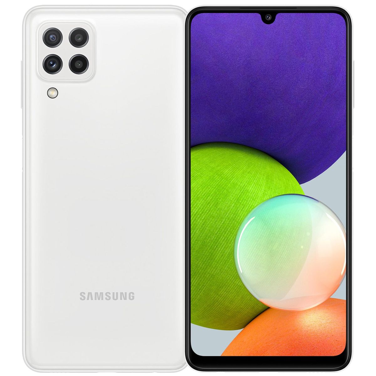 Celular Galaxy A22 128GB White, marca SAMSUNG - Foto Principal