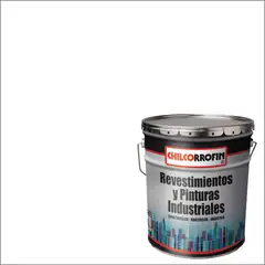 CHILCORROFIN - Esmalte al Agua Tineta 4 galón(es) Semibrillante Blanco