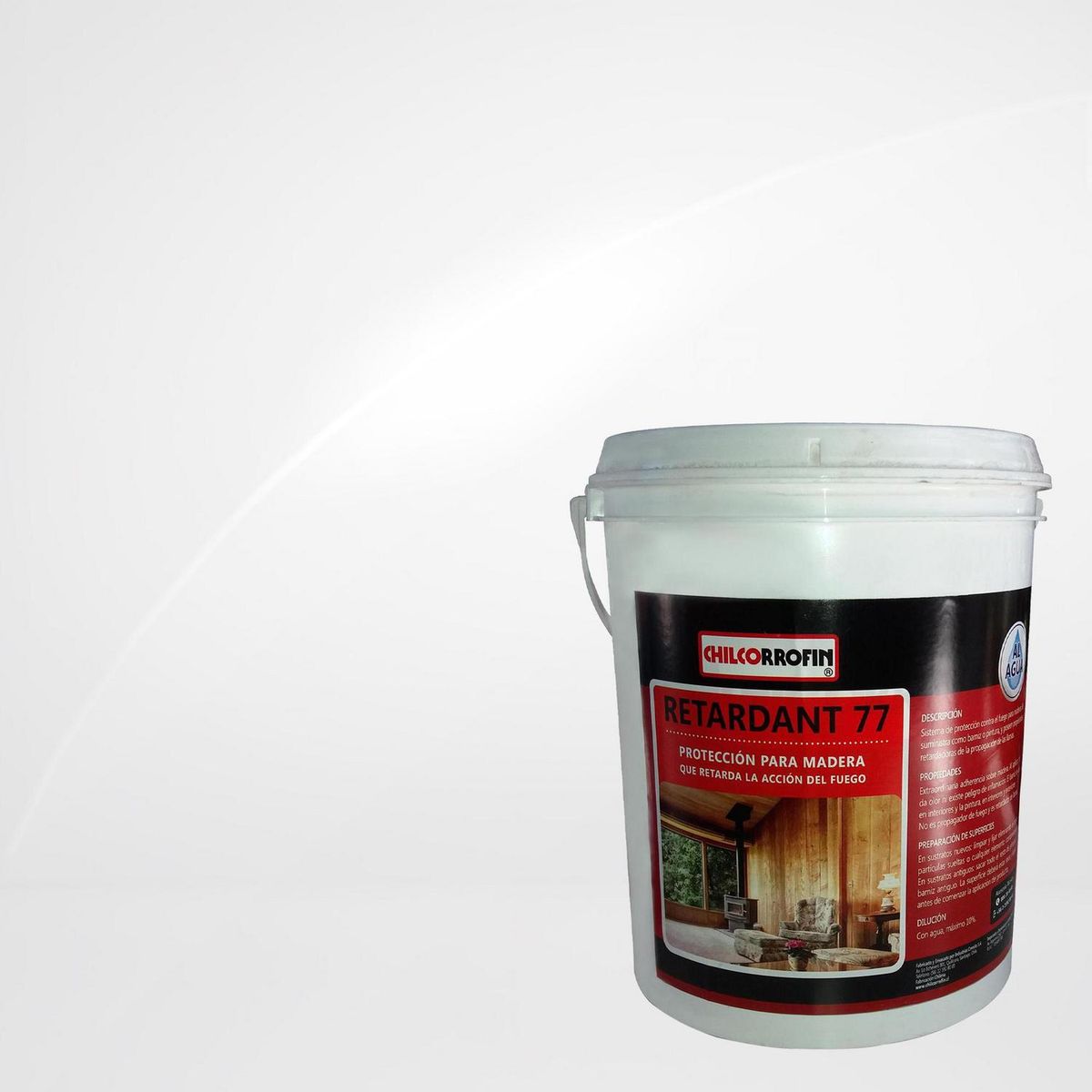 CHILCORROFIN - Retardante de Fuego para Madera 1 galón(es) Incoloro