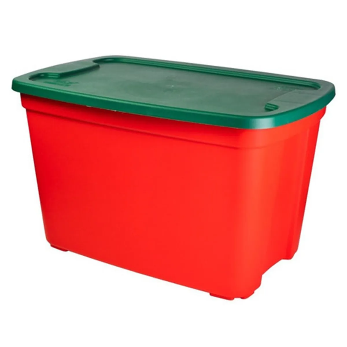 REYPLAST - Caja Megaforte 42.9x39.2x65.4 cm 75 l Rojo/verde