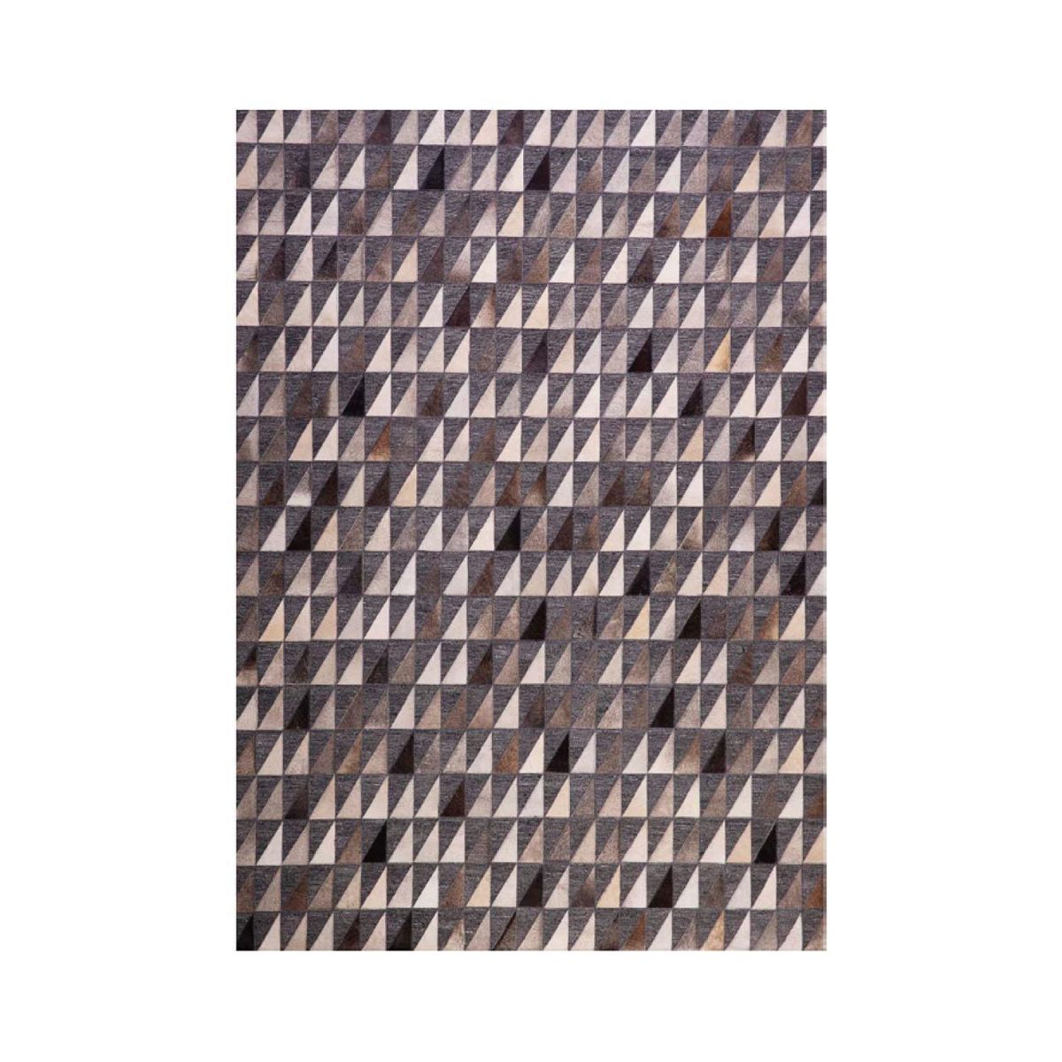 DIB - Alfombra natural leather design 190x290 cm 1680 grey