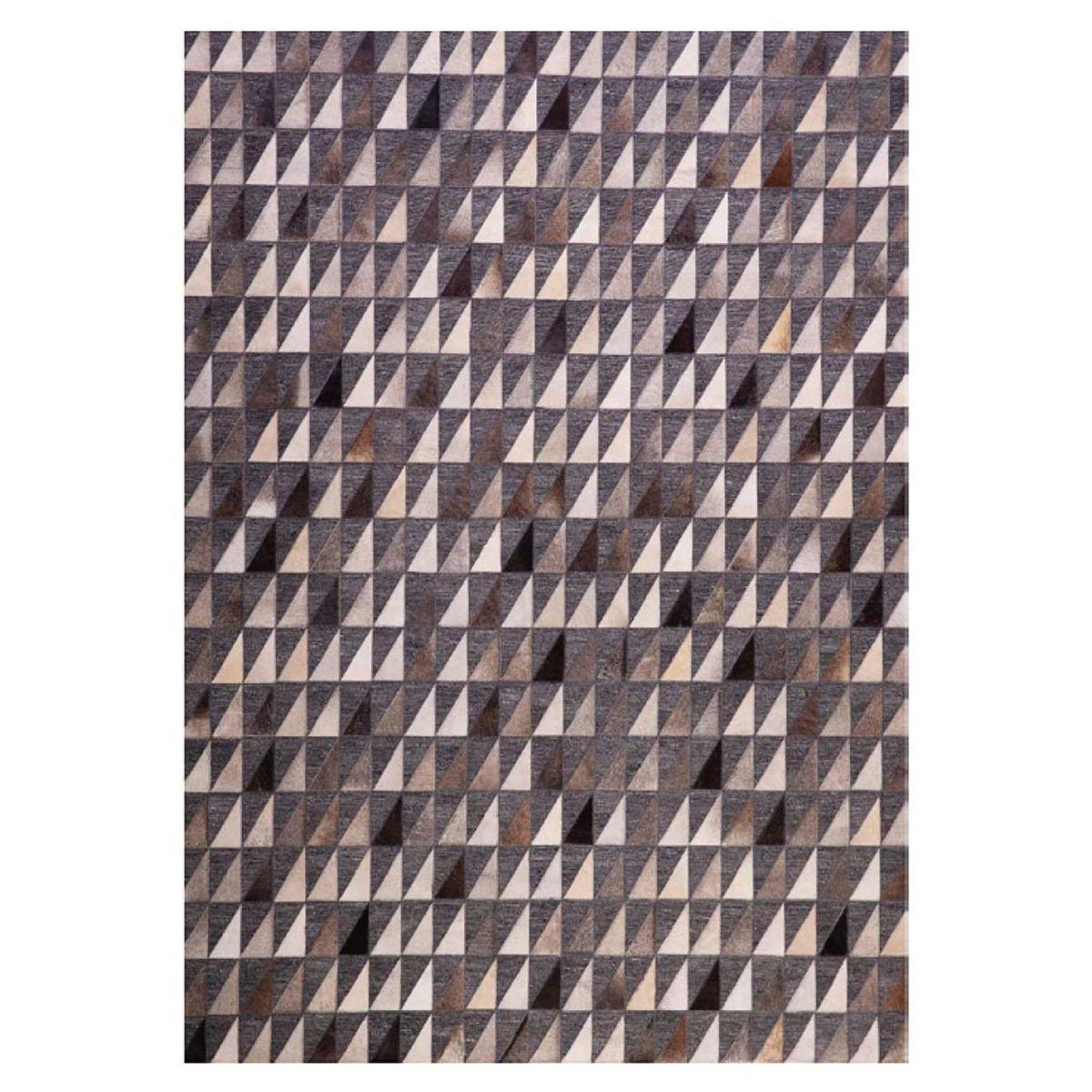 DIB - Alfombra natural leather design 140x200 cm 1680 grey