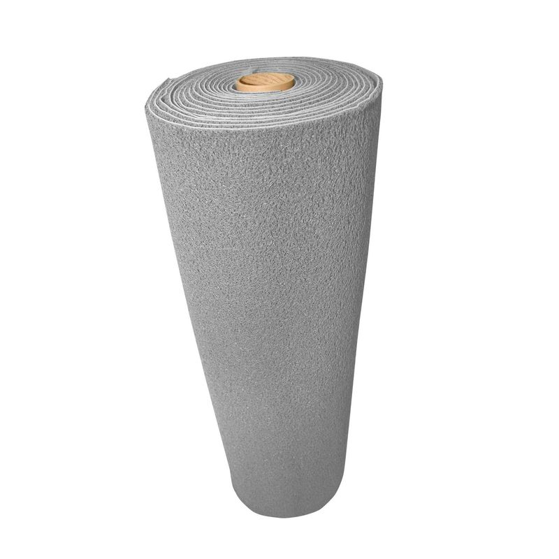 CDC IMPORT - Limpiapiés en rollo PVC gris medio 1,20x6 m