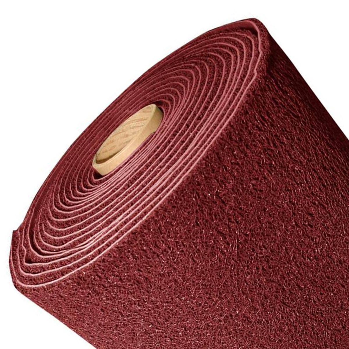 CDC IMPORT - Limpiapiés en rollo PVC burdeo 1,20x12 m