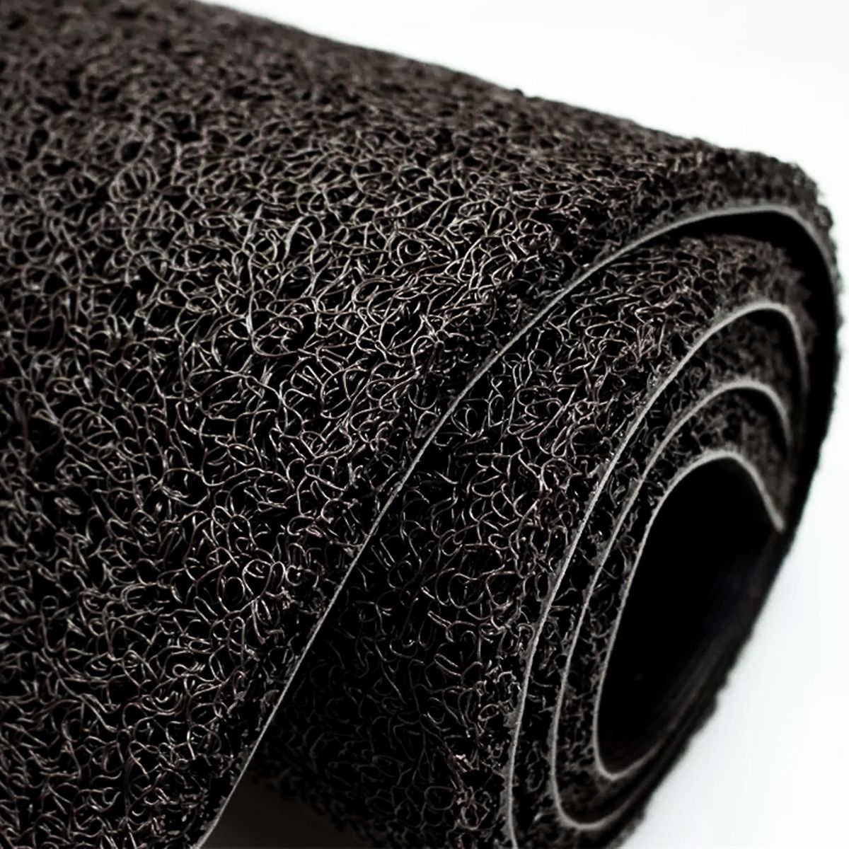 CDC IMPORT - Limpiapiés en rollo PVC negro 1,20x6 m