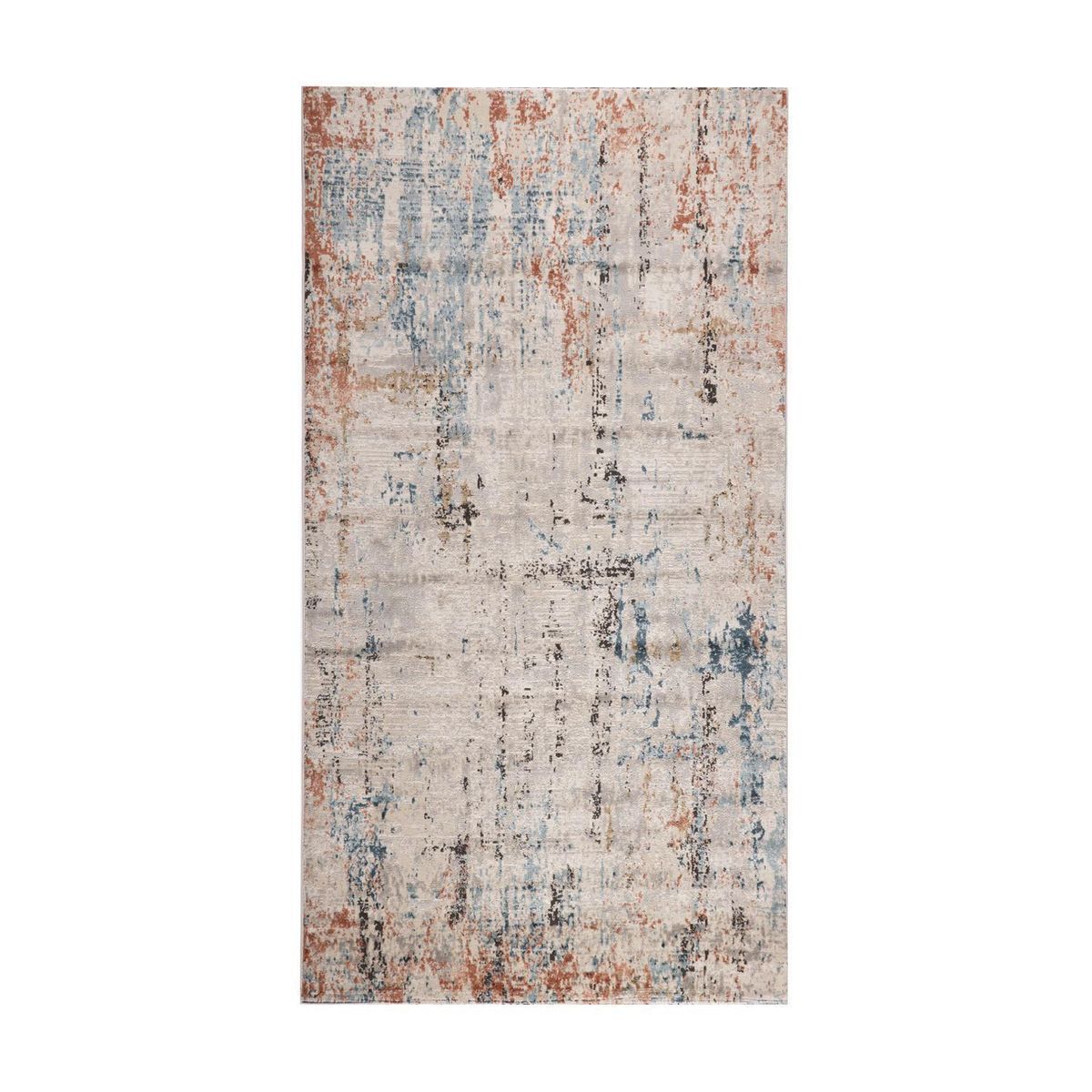 DIB - Alfombra Maison 66x120 cm Polipropileno Crema/gris