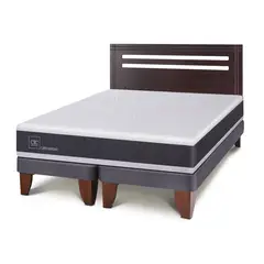 CIC - Cama europea New Ortopedic 2 plazas + Muebles