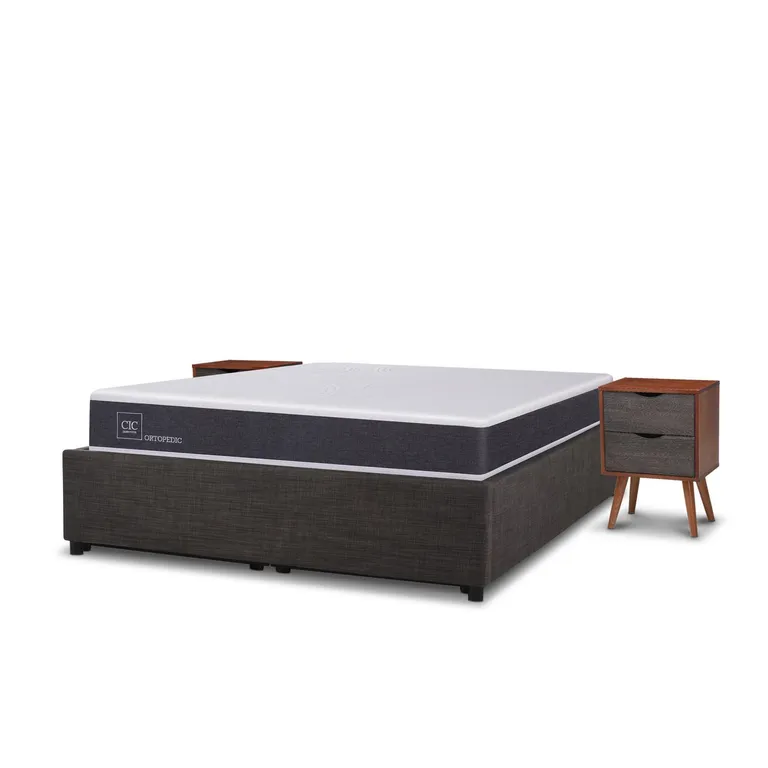 Cama Nido New Ortopedic 2 Plazas + Muebles