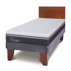 CIC - Cama europea Ortopedic Advance 1.5 plazas + Muebles