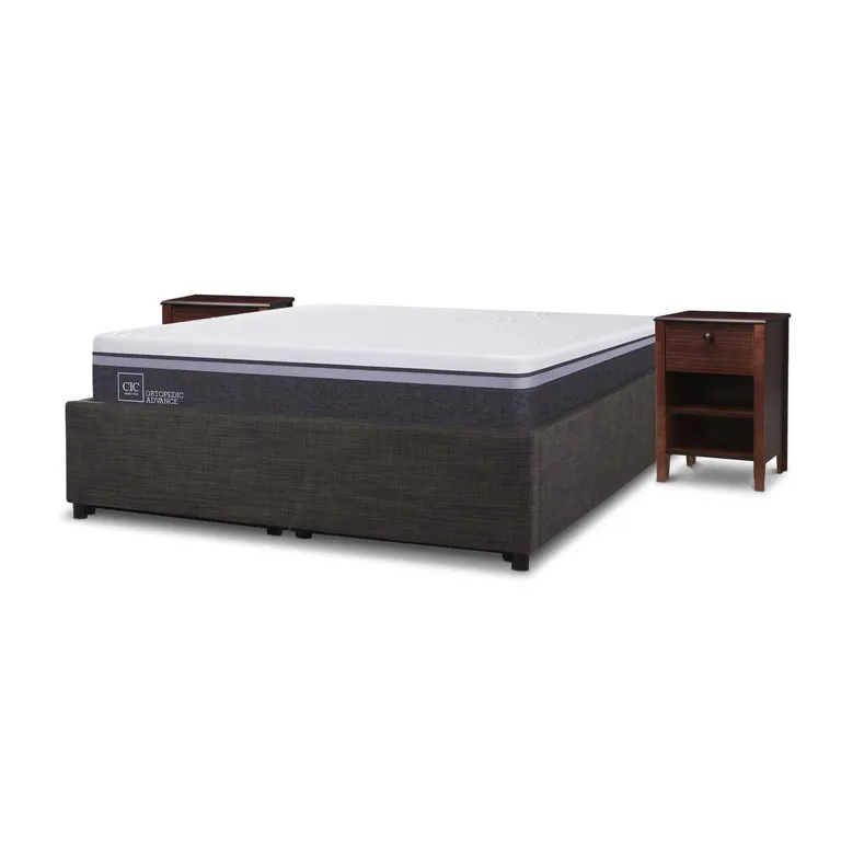 Cama Nido Ortopedic Advance 2 Plazas + Muebles