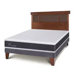 CIC - Cama europea New Ortopedic 2 plazas + Muebles
