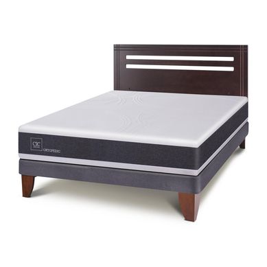 Cama europea New Ortopedic 2 plazas  + Muebles