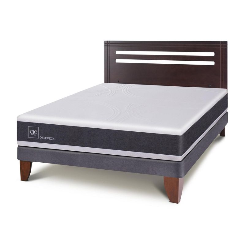 CIC - Cama europea New Ortopedic 2 plazas  + Muebles