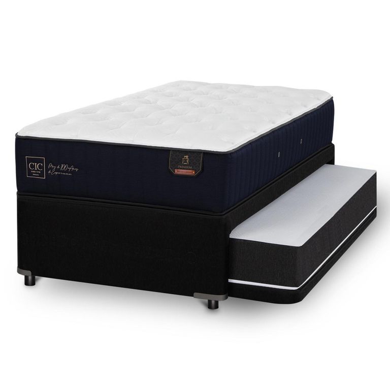 Divan 1.5 plazas Nido Premium Negro