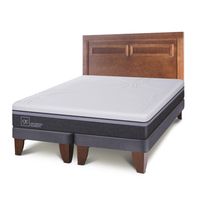 Cama Europea Ortopedic Advance 2 Plazas + Muebles