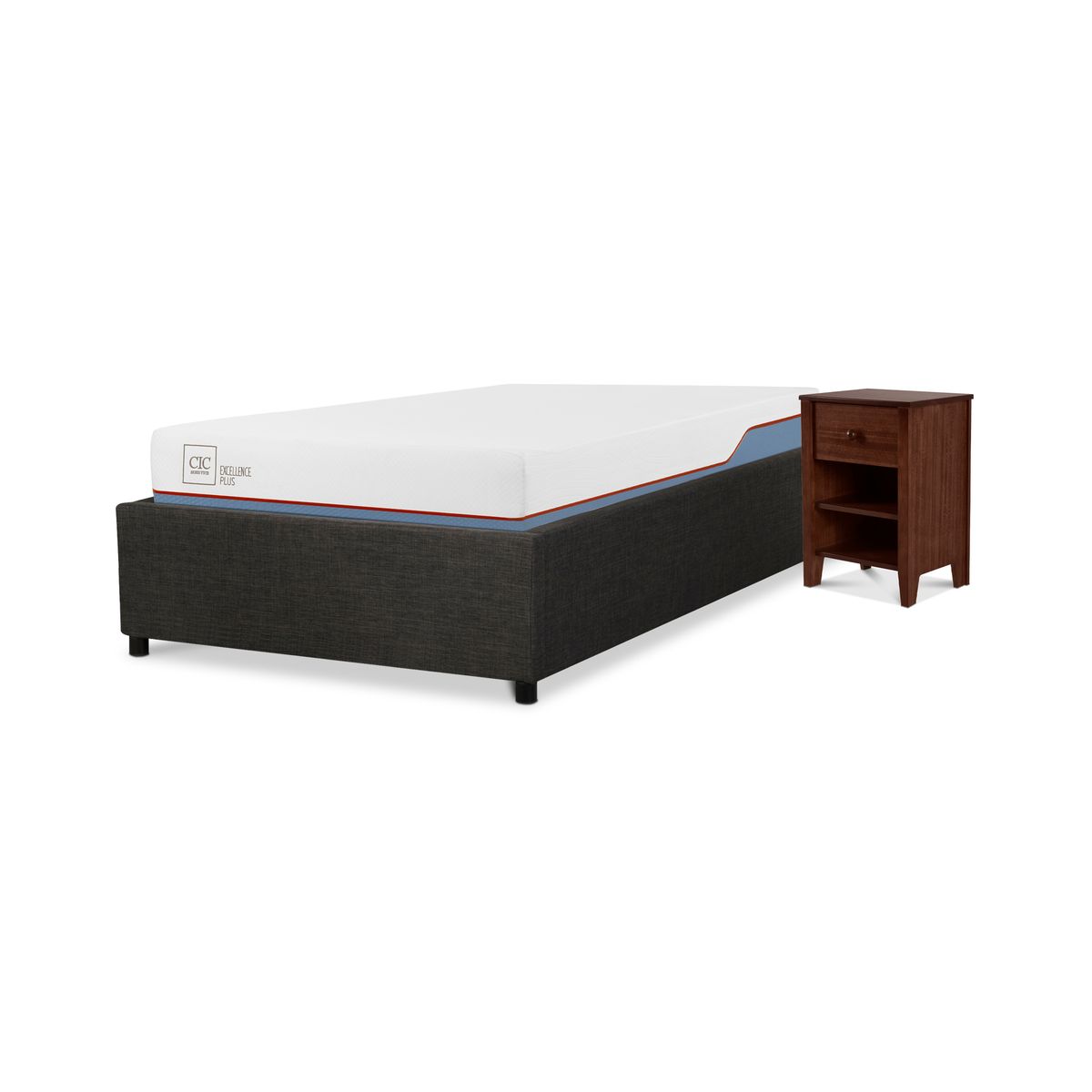 CIC - Cama Nido Excellence Plus 1.5 Plazas + Muebles