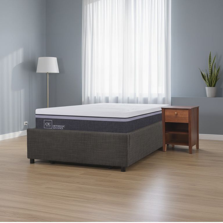 Cama Nido Ortopedic Advance 1.5 Plazas + Muebles