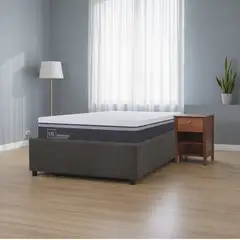 CIC - Cama Nido Ortopedic Advance 1.5 Plazas + Muebles