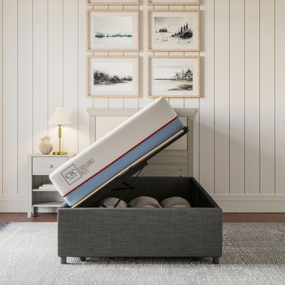 CIC - Cama nido Excellence Plus 1.5 plazas + Muebles