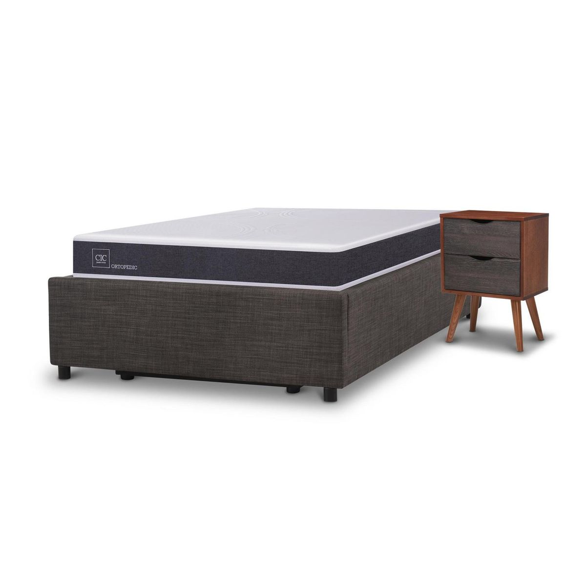 CIC - Cama nido New Ortopedic 1.5 plazas + Muebles