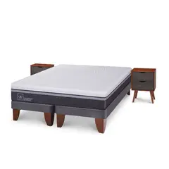 CIC - Cama europea Ortopedic Advance 2 plazas + Muebles
