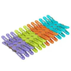 REYPLAST - Set 24 ganchos para ropa
