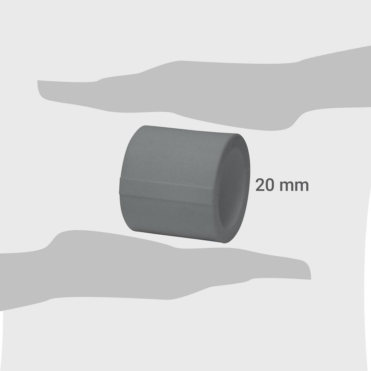 HOFFENS - Copla Fusión PPR 20 mm