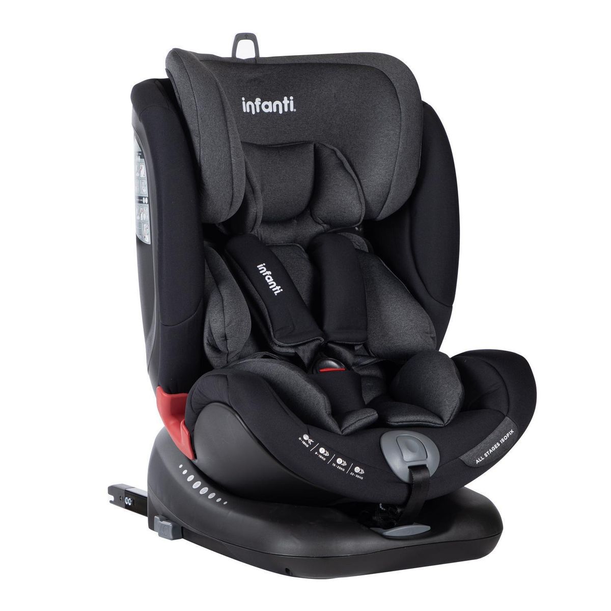 INFANTI - Silla de Auto Convertible Infanti All Stages Isofix 0-36 Kg
