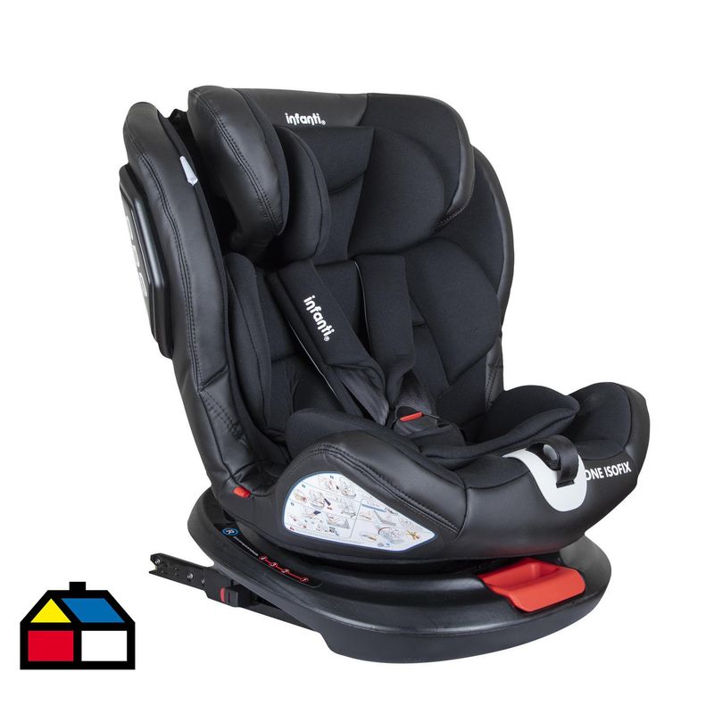 INFANTI - Silla de auto Convertible One Isofix Black