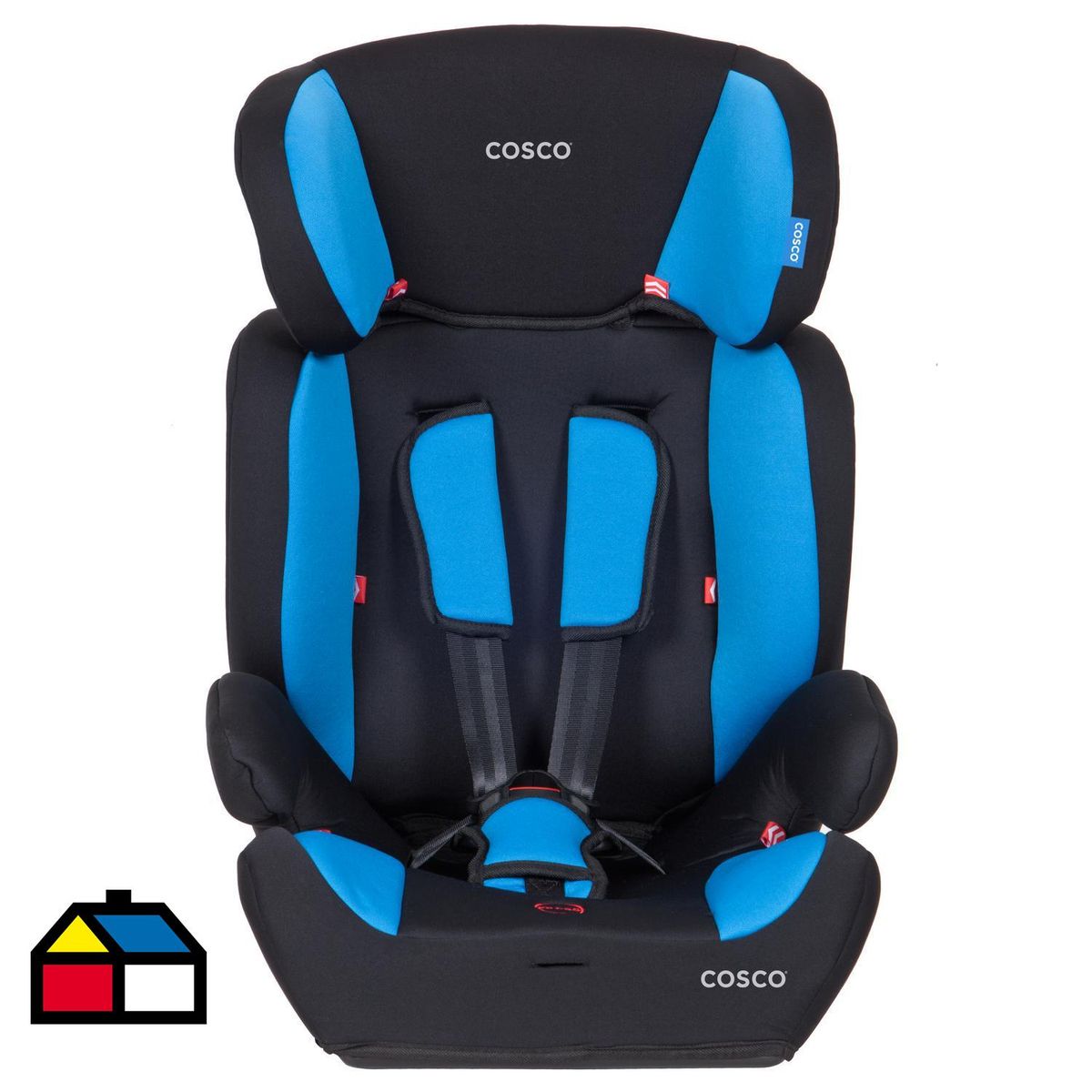 COSCO - Silla de Auto Cosco Hangar Azul Grupo 1/2/3 Ajustable