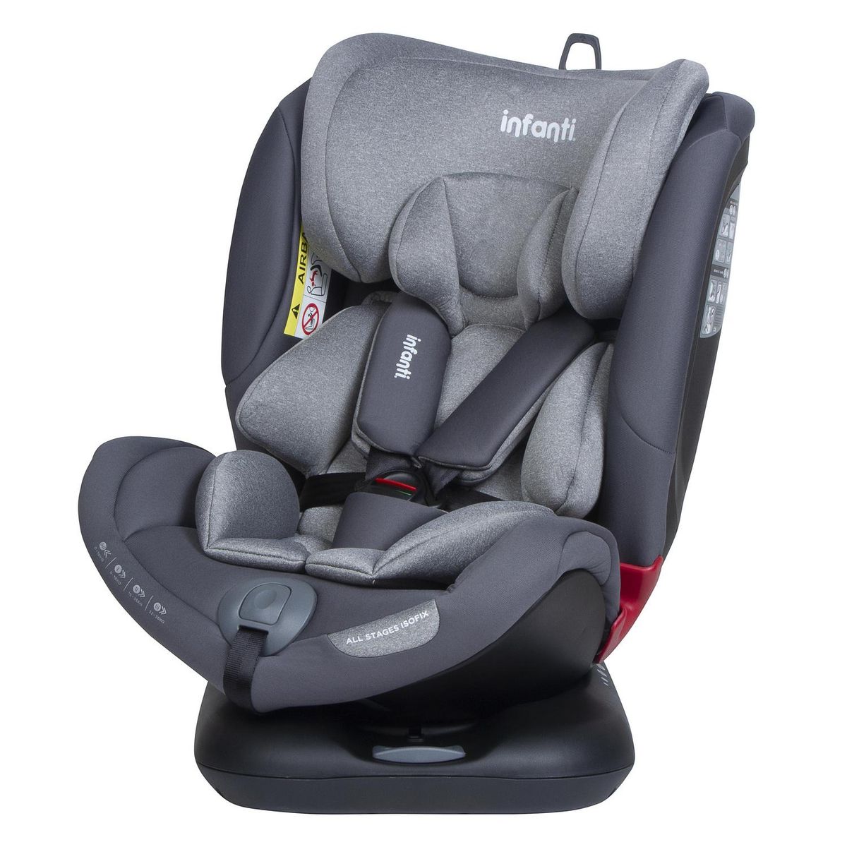 INFANTI - Silla Auto Convertible Infanti All Stages Isofix 0-36 Kg