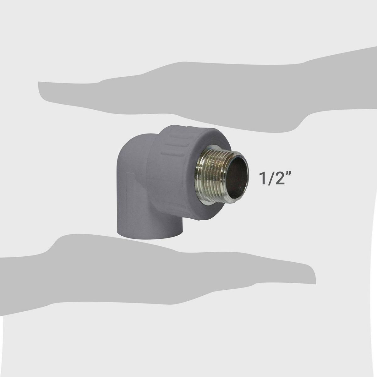 HOFFENS - Codo Fusión PPR 25 X 1/2 He