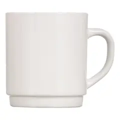 ARCOPAL - Mug 290 ml vidrio blanco