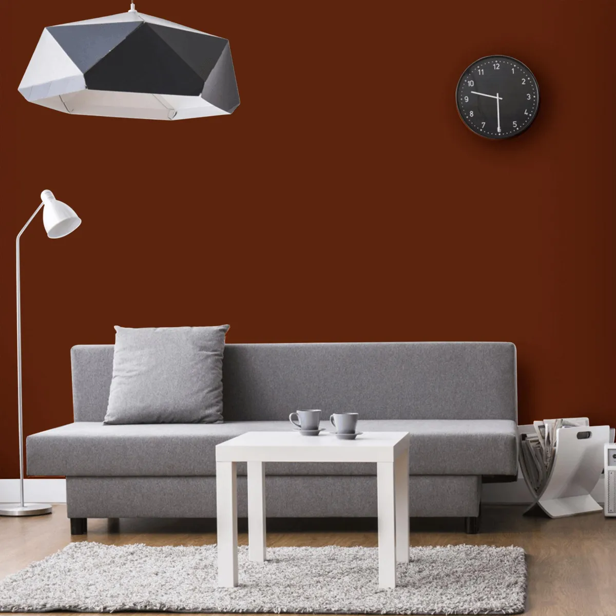 SOQUINA - Esmalte al Agua Satinado 1 galón(es) Rojo Colonial 