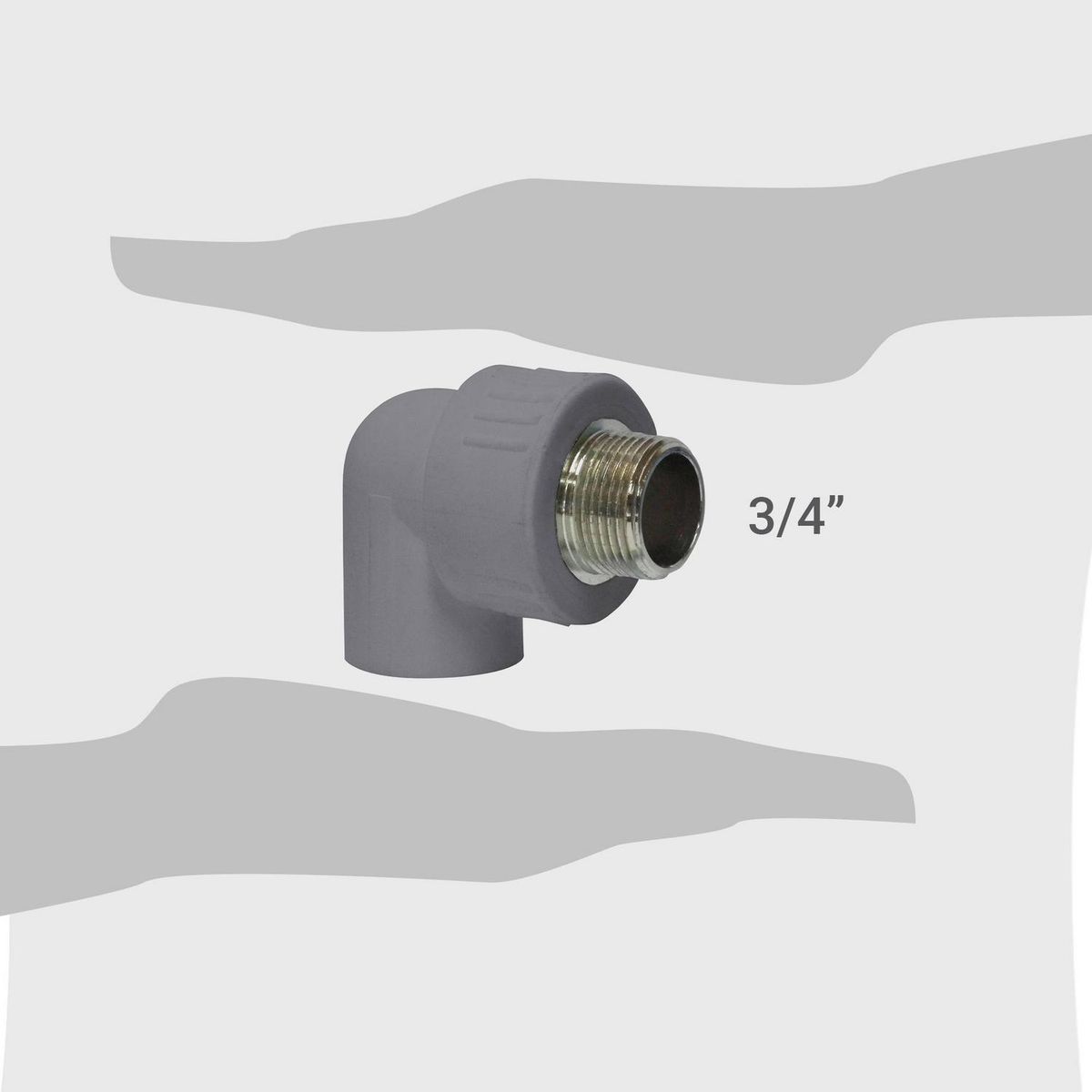 HOFFENS - Codo Fusión PPR 25 X 3/4 He