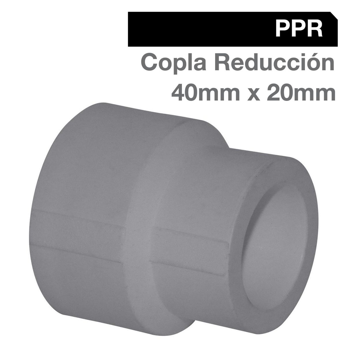 HOFFENS - Copla Reducción PPR 40 X 20 mm