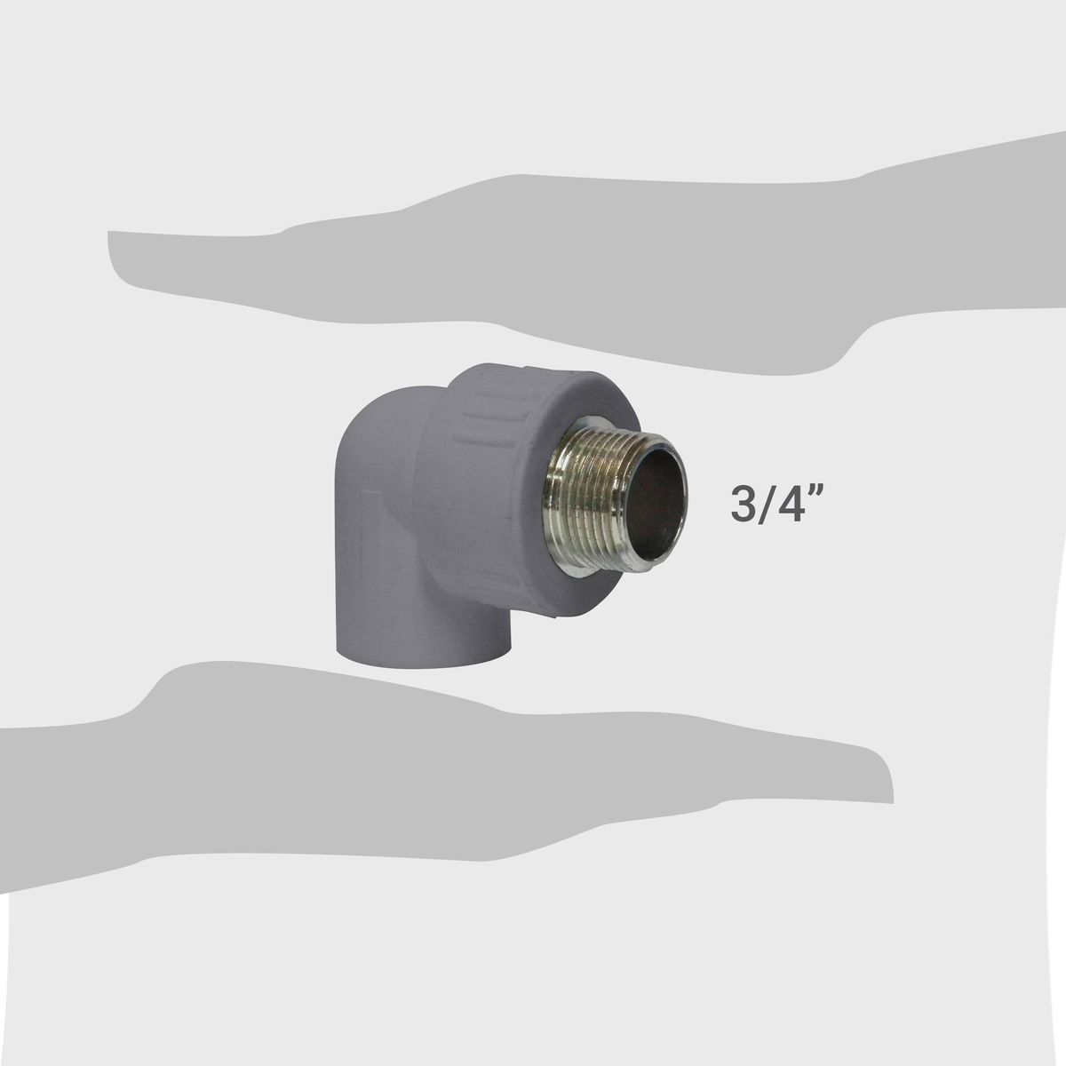 HOFFENS - Codo Fusión PPR 20 X 3/4 He