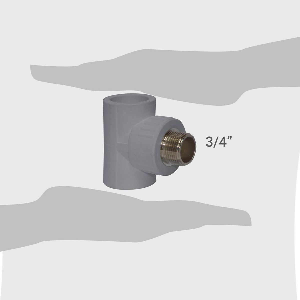 HOFFENS - Tee Fusión 25 X 3/4 He