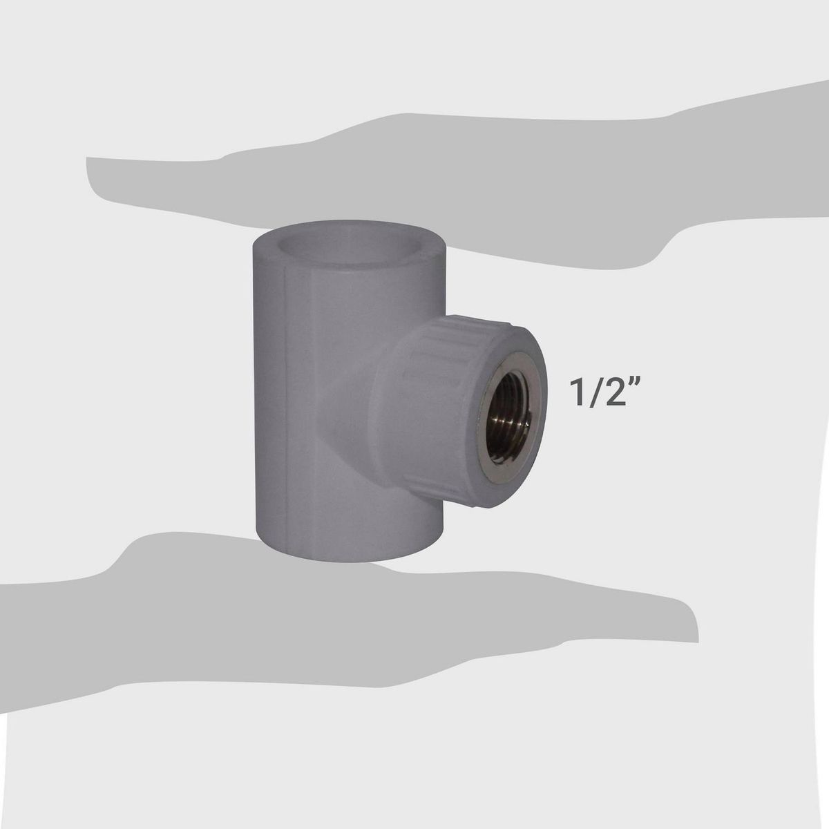 HOFFENS - Tee Fusión 25 X 1/2 Hi