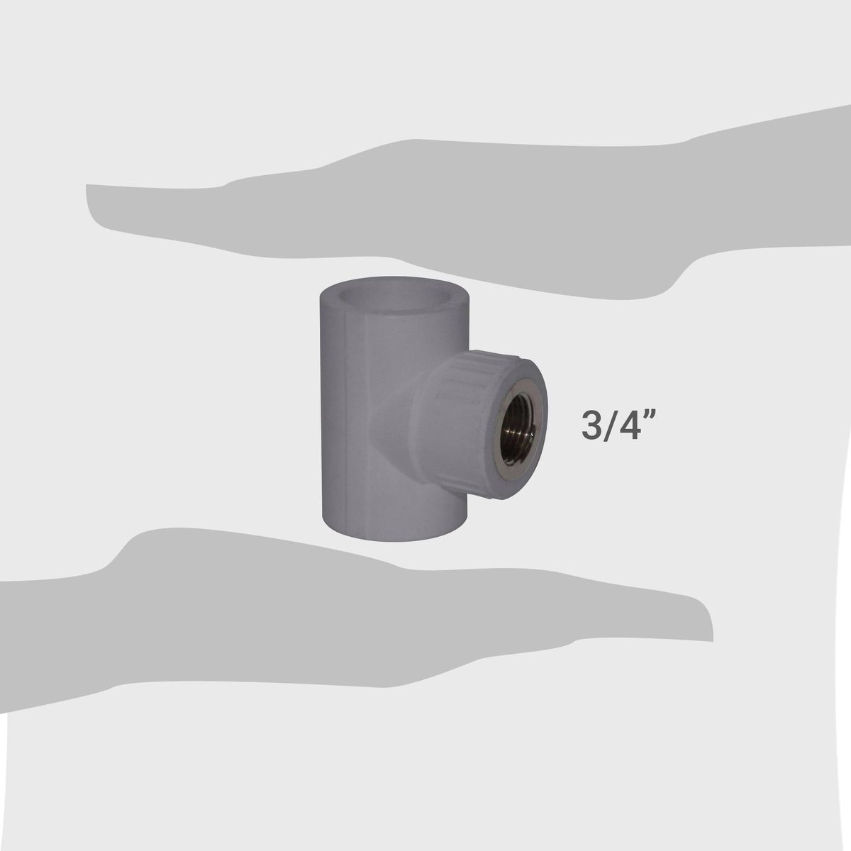 HOFFENS - Tee Fusión 25 X 3/4 Hi