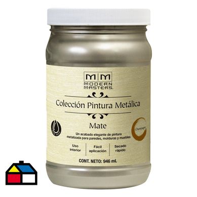 Modern Master Metalico Mate Champagne 946ml