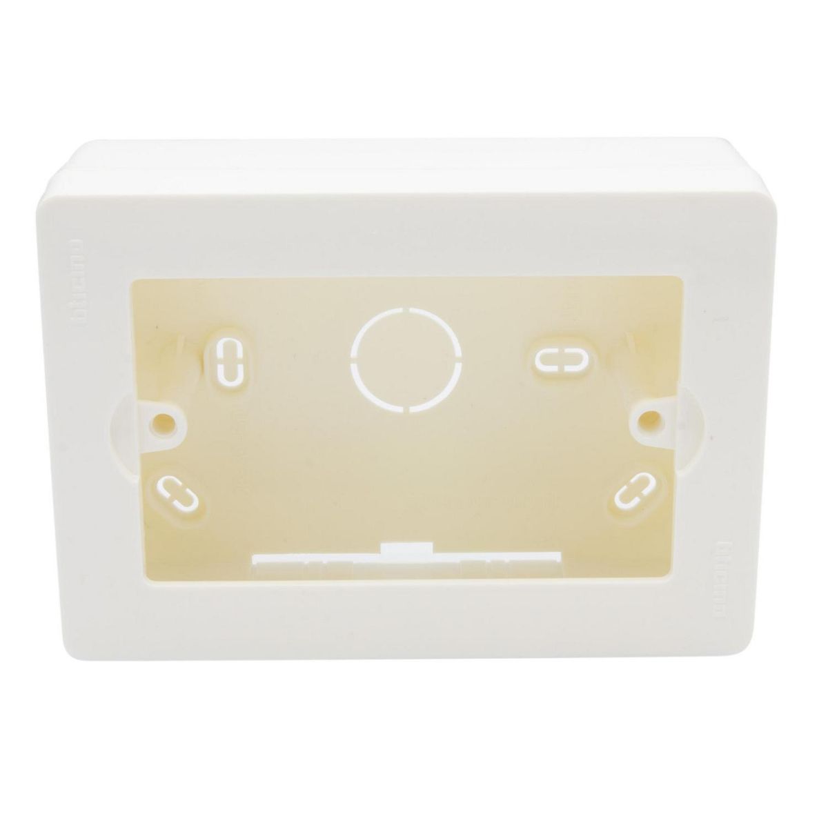 BTICINO - Caja Chuqui sobrepuesta blanca ABS