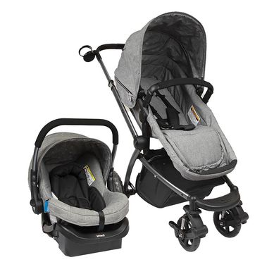 Coche Travel System Epic 5g Gray