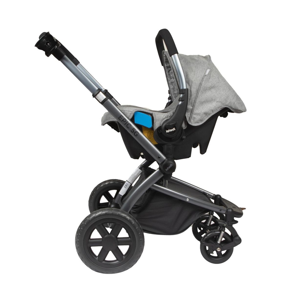 INFANTI - Coche Travel System Epic 5g Gray